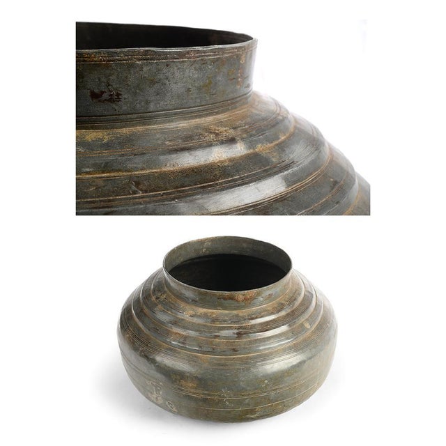 Metal Pot, 1940s, in Very Good conditions. This piece is designed in the style of the selected designer and/or manufacturer