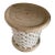 African Hand Curve Bamileke Coffee Table Bedside Décor. For Sale