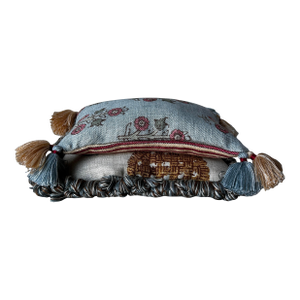 Sanderson, Brunschwig & Fils, Chelsea Textiles Lavender-Filled Decorative Pillows - Collection of 2 Large