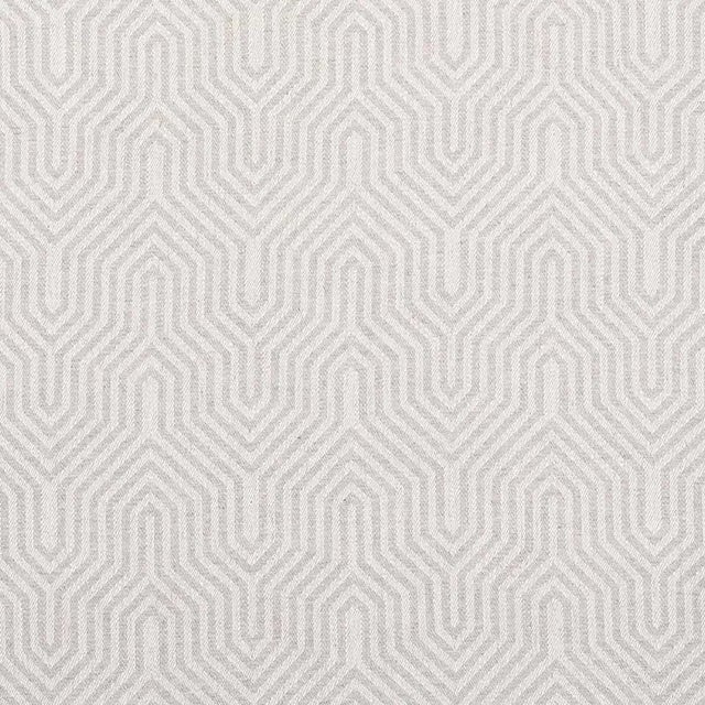 Sample - Schumacher Eureka Fabric in Limestone For Sale
