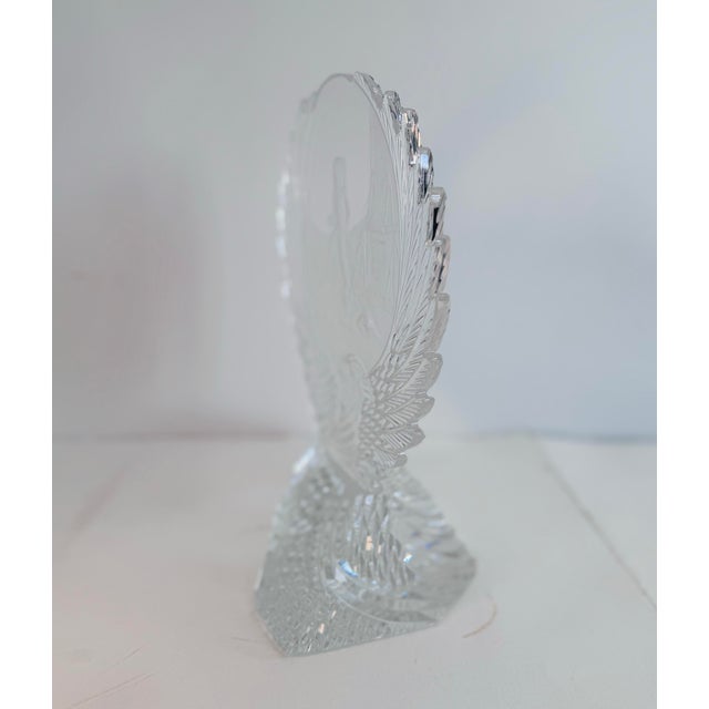 1990s Waterford Crystal “Man on the Moon” by Michael Morrissey 1999 Special Edition, One-of-a-Kind For Sale - Image 5 of 12