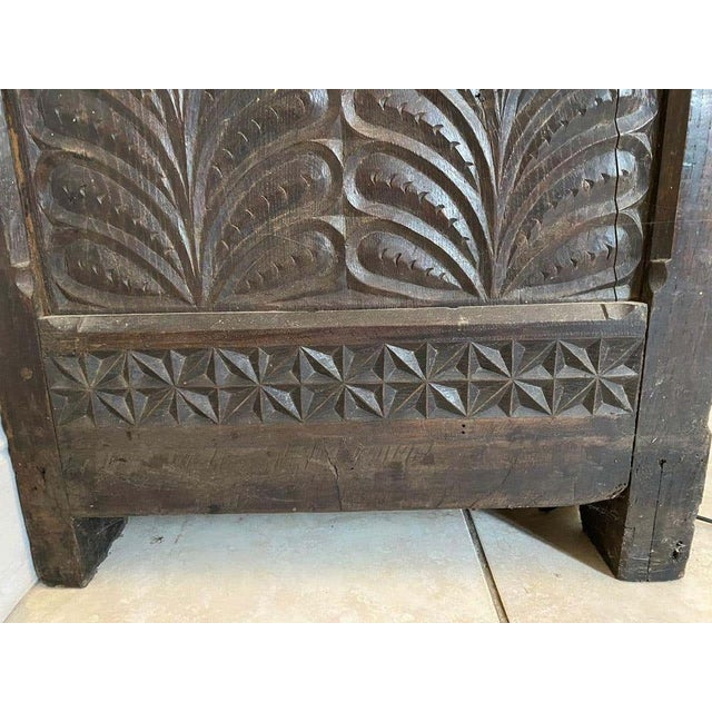 17th Century Large 17th Century Renaissance Carved Buffet, 1638 For Sale - Image 5 of 14