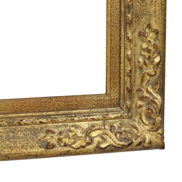 Baroque Gold-Colored Pine Wood Frame For Sale - Image 16 of 18