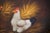Set of 3 Vintage Hand Painted Wood Nesting Trays W/ Chickens and Roosters For Sale - Image 6 of 8