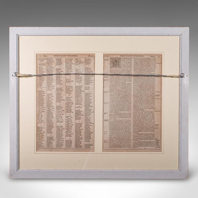 1630's Large Antique Lithography Map For Sale - Image 9 of 12