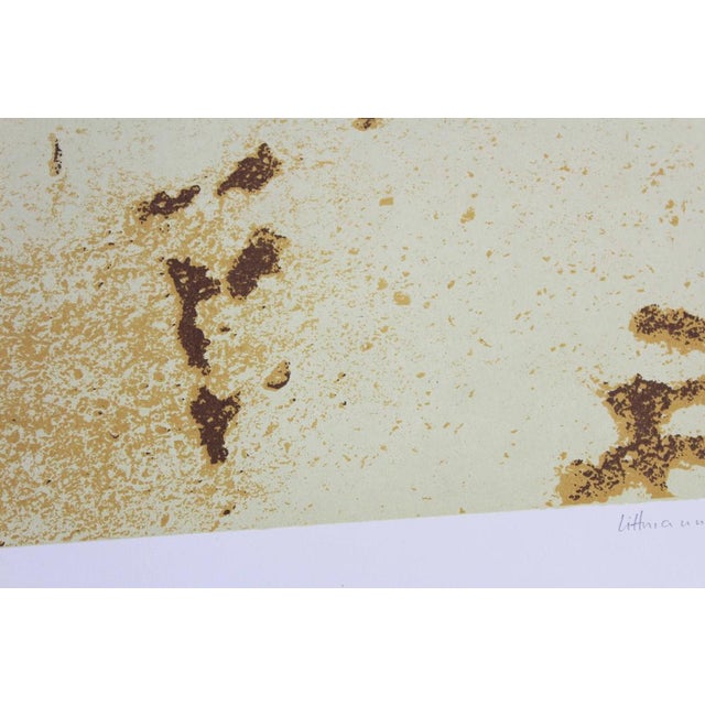 Klaus Littmann, Composition, 1970, Lithograph For Sale - Image 4 of 11