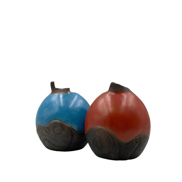 Earthenware Vases by Wilmer W Ramirez, South America, 1990s, Set of 2 For Sale - Image 12 of 16