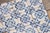 Antique 18th Century Portuguese Blue & White Tiles Set of 61 With Repeating Floral-Geometric Pattern For Sale - Image 11 of 18