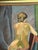 Attributed to Inger Hasselgren, Sitting Woman, 1950s, Oil on Canvas, Framed For Sale - Image 9 of 18