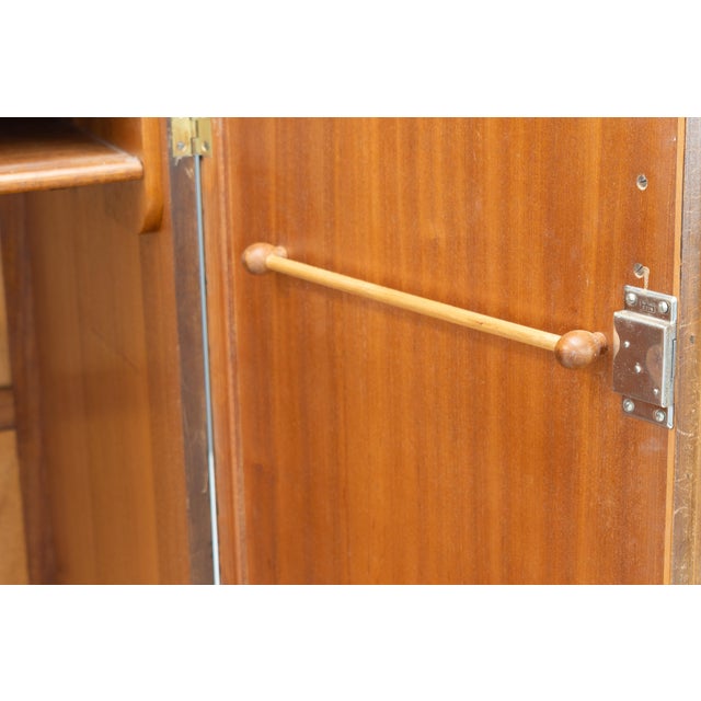 Wood Mid-Century Wardrobe from Vesper, 1950 For Sale - Image 7 of 12