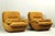 A pair of space-age shell chairs manufactured by Jitona in the 1970s, in their original condition with patina. The chairs...