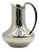 Vintage Los Castillo Taxco Silver Plate, Malachite & Lapis Lazuli Water Pitcher For Sale