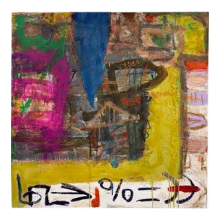 Modern Abstract Painting " Don't F%¥k With My Formula". For Sale