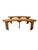 Curved Benches S38A by Pierre Chapo for Ebenisterie Seltz, France, 1970s, Set of 2 For Sale - Image 6 of 12