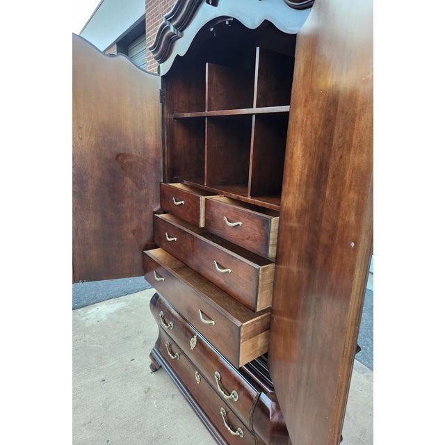 1990s Clothing Armoire "Cardella" From Century Furniture For Sale In Washington DC - Image 6 of 14