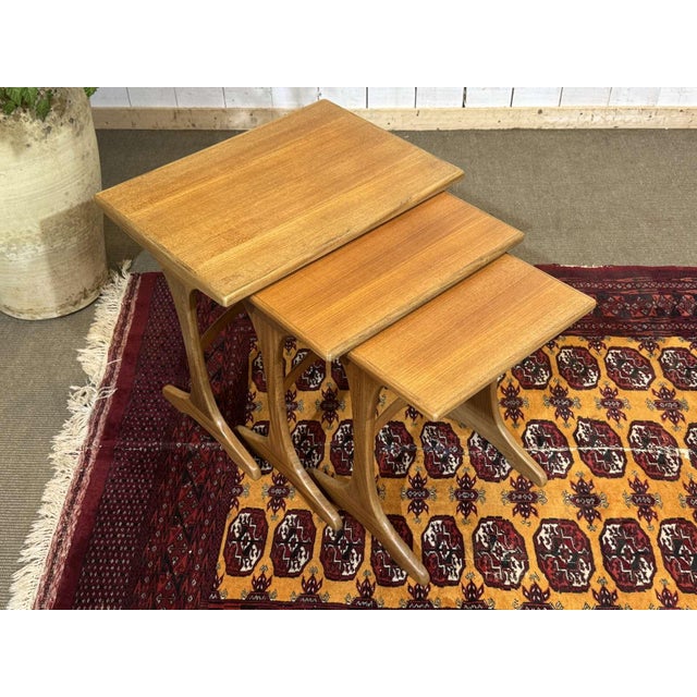 Nesting Teak Tables by G-Plan, 1970s, Set of 3 For Sale - Image 11 of 14