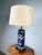 Vintage Japanese Cloisonné Cylinder Table Lamp by Knob Creek For Sale In Boston - Image 6 of 9