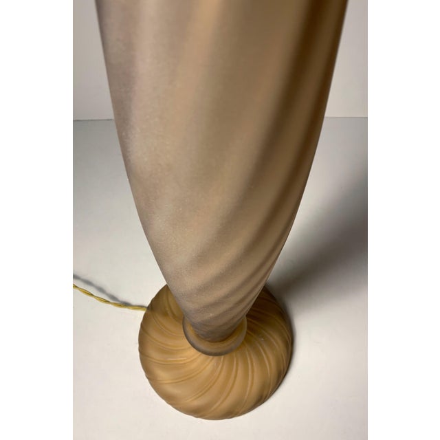 Pair of Italian Murano Glass Ondoso Lamps by Donghia For Sale - Image 9 of 11