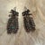 Mexican Mexican Dangle Earring Sterling Silver Turquoise Stones Barretto Matilde Poulat For Sale - Image 3 of 18