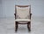 1960s, Danish rocking chair by Frank Reenskaug, model 182. Reupholstered in quality genuine sheepskin from New...
