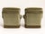 English-Style Toadstool Chairs in Olive Green Velvet, 1960s, Set of 2 For Sale - Image 4 of 7
