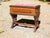 Antique Victorian Slipper Bench Solid Walnut Sewing Stool For Sale - Image 11 of 14