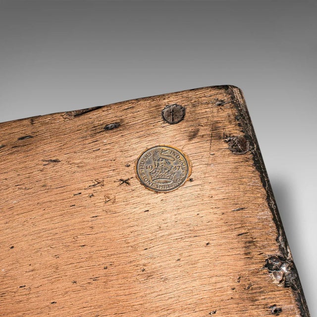 1940s Vintage English Cedar Shipwright's Tool Chest For Sale - Image 12 of 12