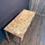 French Balcony Console Table With Marble Top & Gold Figural Wrought Iron For Sale - Image 9 of 9