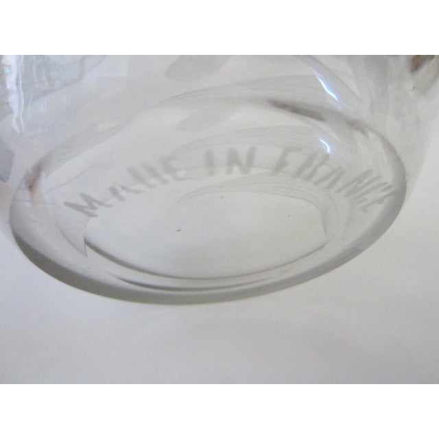 Glass Pair of Early 19th Century Etched Tulips Cameo Glass Vases Signed Legras France For Sale - Image 7 of 17