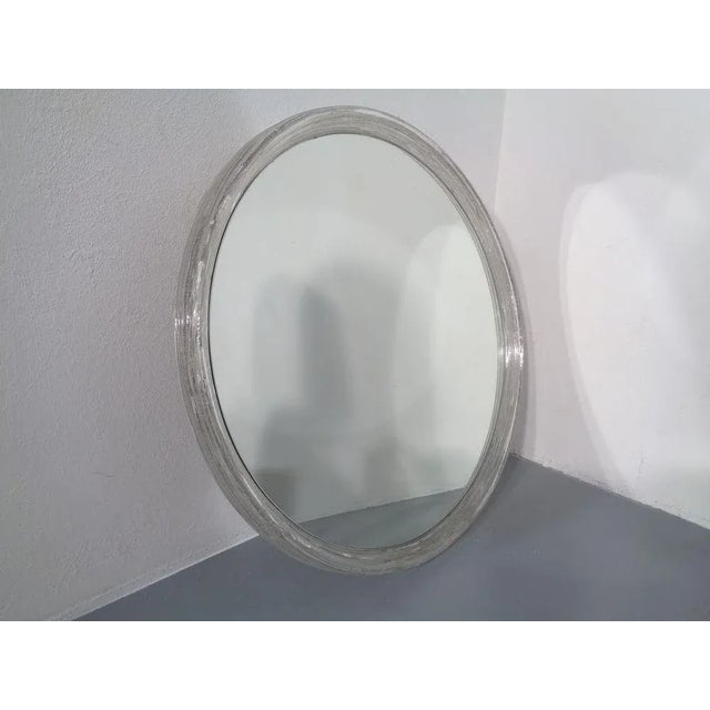 Large Acrylic Glass Mirror, 1970s For Sale - Image 11 of 14