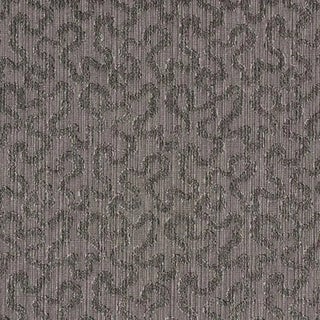 Sample - Schumacher Vermicelli Velvet Fabric in Smoke For Sale