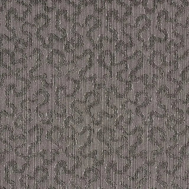 Sample - Schumacher Vermicelli Velvet Fabric in Smoke For Sale