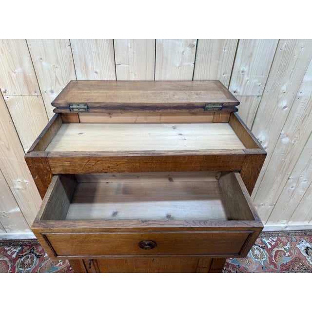 Antique Oak Side Table, 1800s For Sale - Image 3 of 8