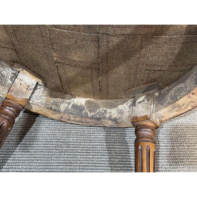 Louis XVI Style Beechwood Armchairs, 1800s, Set of 2 For Sale - Image 17 of 18
