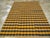 Mid 20th Century Galerie Shabab Collection Plaid Mid-20th Century Handmade Turkish Flat-Weave Kilim Room Size Accent Rug For Sale - Image 5 of 10