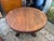 Late 19th Century Late 19th Century Belgian Oval Walnut Pedestal Table For Sale - Image 5 of 9