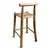 Tan Coastal Organic Teak Stick Bar Stool For Sale - Image 8 of 11