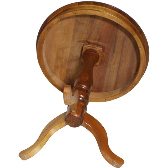 Italian Neoclassic Side or Coffee Table from Bassano's Ebanistery, 1940s For Sale - Image 9 of 10