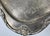 Mid 20th Century Mid 20th Century Victorian Silverplate Serving Tray: Etched Floral Cartouche, Decorative Handles For Sale - Image 5 of 10