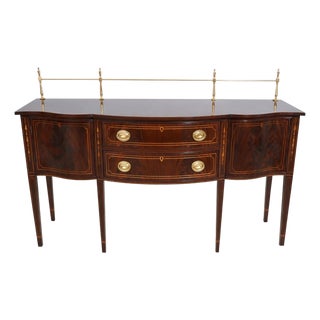 Stickley Mahogany Federal Style Sideboard Buffet For Sale