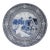 Mid 20th Century Blue and White Delft Holland Wall Plate For Sale