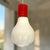 Large Mid-Century Modern Edison Bulb Pendant Lamp in Opaline Glass, 1970s For Sale - Image 11 of 11