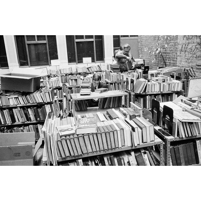 Men in Bookshop is a Black and White Print of Hahnumuhle paper available in this size of 8" x 10" in an Edition of 10. All...