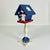 1980s 1980s Vintage Americana Arts & Crafts Boho Chic Tabletop Bird House Holiday Accent - 4th of July For Sale - Image 5 of 11