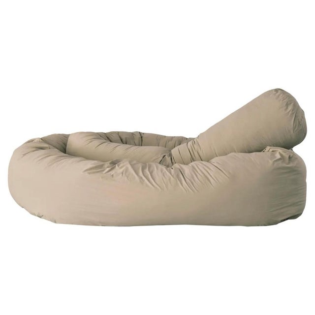 Sausage Sofa in Fabric Upholstery by Willo Perron for Ettore Sottsass For Sale - Image 9 of 9