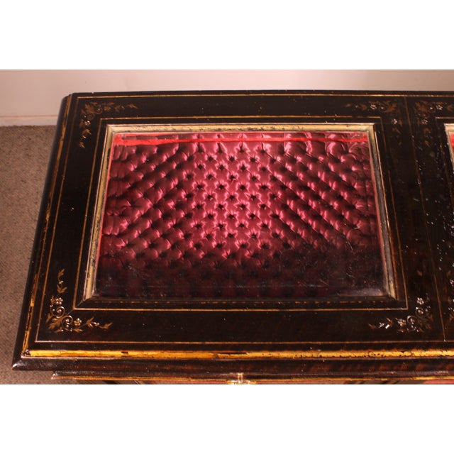 Napoleon III Collectors Display Case For Sale - Image 17 of 18