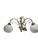 Vintage Art Nouveau Chandelier, Poland, 1970s For Sale - Image 13 of 15