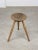 Vintage Brown Wooden Stool For Sale - Image 5 of 11