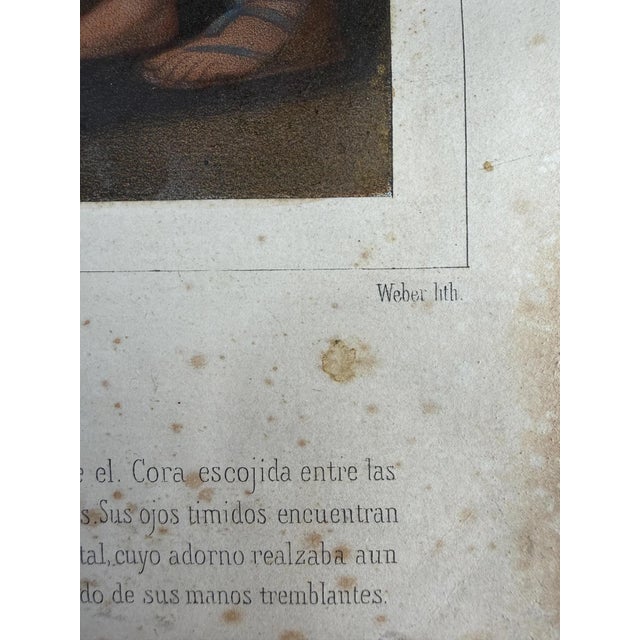 Ataliba Makes a Sacrifice to the Sun, 1800s, Paper For Sale - Image 10 of 14