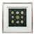 Grand Tour Neoclassical Gilded & Red Plaster Intaglio Set in Silvered Modern Frame For Sale